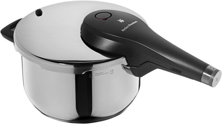 WMF Steam / pressure cooker (22 cm, Steam cooker, Stainless steel)