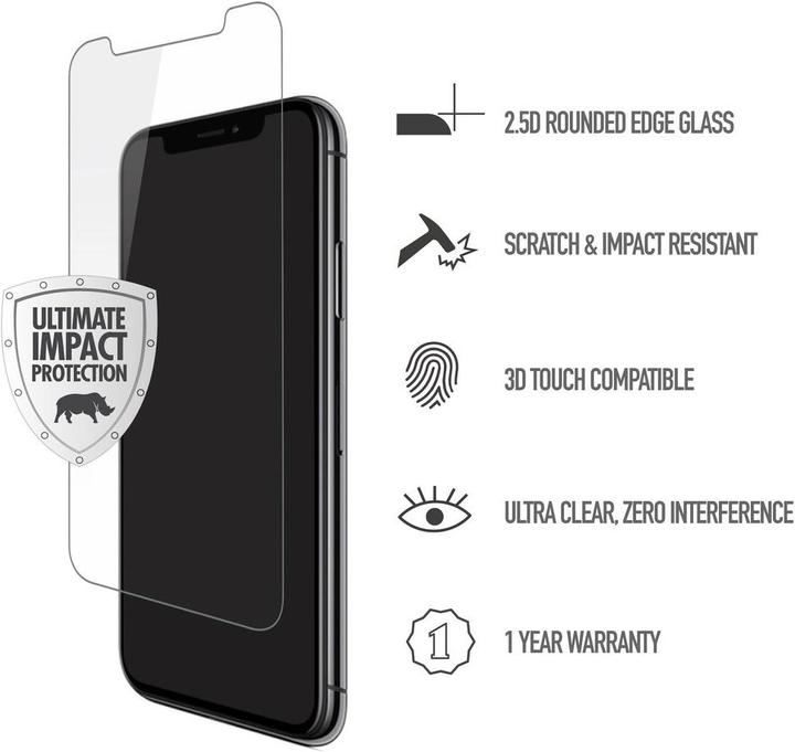 Productafbeelding Skech Essentieel gehard glas (1 Stuk, Apple iPhone 11)