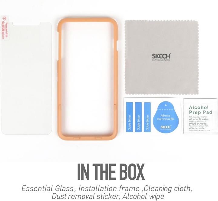 Productafbeelding Skech Essentieel gehard glas (1 Stuk, Apple iPhone 11)