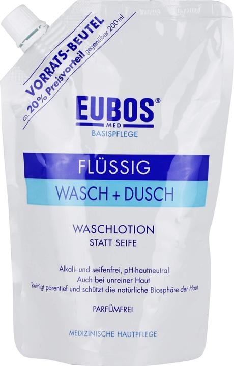Image du produit Eubos Savon liquide non parfumé bleu refill liq (400 ml)