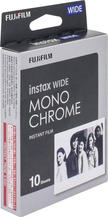 Image du produit Fujifilm Instax Wide 10 feuilles Monochrome (Instax Wide 300)