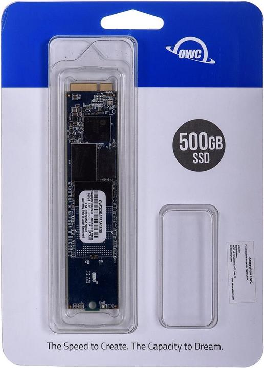 Actual product image OWC Aura Pro 6G (500 GB, M.2 2280)