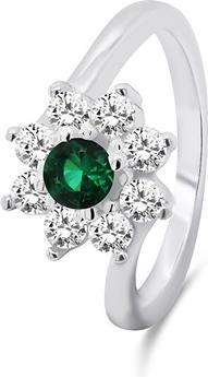 Produktbild Brilio Silver - Beautiful silver ring with zircons RI053WG - Circuit: 54 mm (54)