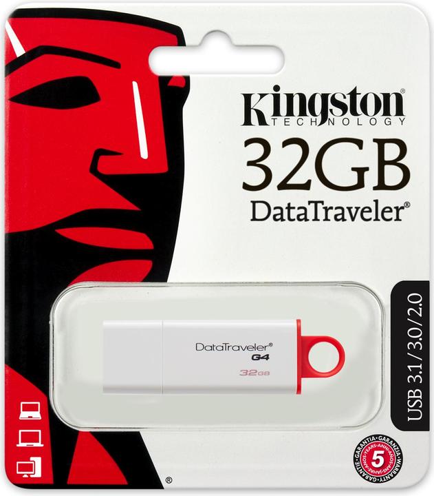 Produktbild Kingston DataTraveler G4 (32 GB, USB-A)