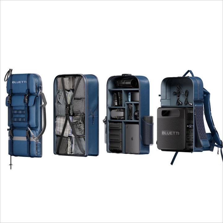 Actual product image Bluetti Handsfree 2 Portable Backpack Power | 512Wh 700W (30 kg)