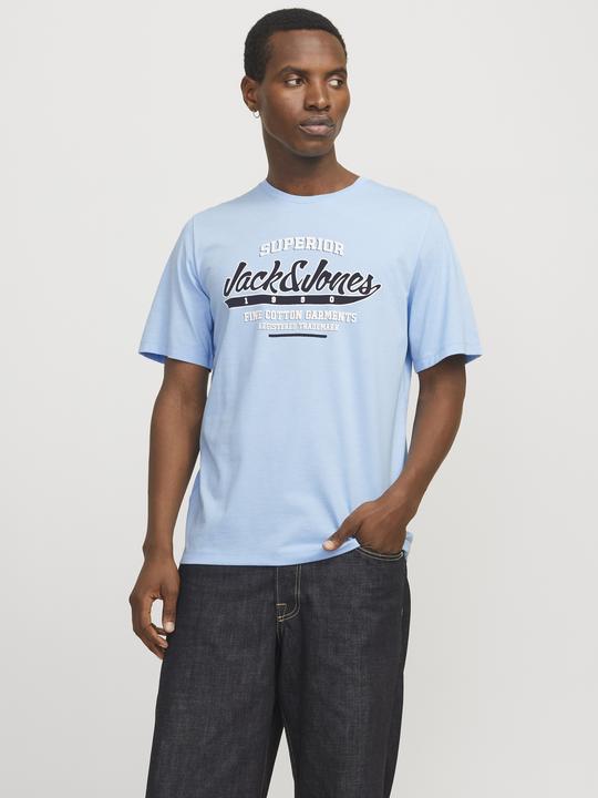 Produktbild Jack & Jones Jjelogo Tee Ss O-Neck 2 Col Ss25 Sn (XXL)