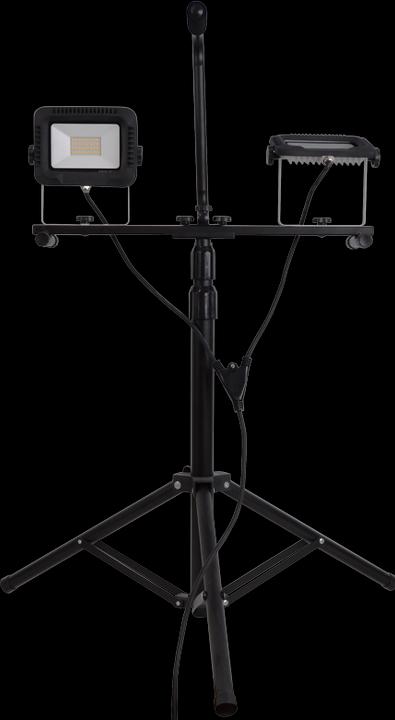 Tracon LED Arbeits-Flutlichtstrahler mit Ständer (2400 lm)