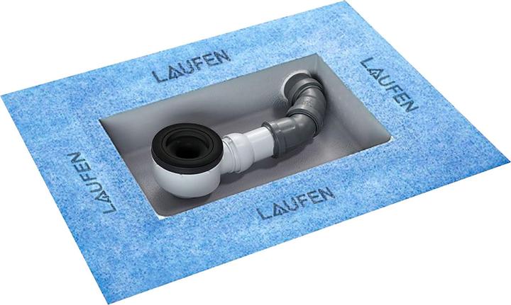 Image du produit Laufen Pro Boîte de montage, version gauche, pour receveurs de douche, 460x320x75mm, avec garniture (Ensemble de drainage)