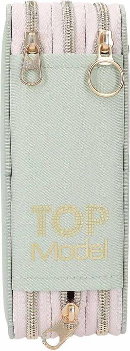 Image du produit Top Model Topmodel - TOPModel Triple Pencil Case SUMMER FEELING - Sage Green (413303)
