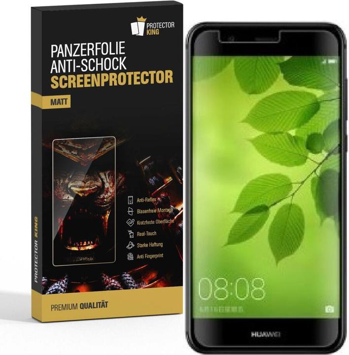 Produktbild Protectorking 6x Panzerfolie Anti-Shock matt entspiegelt (6 Stück, Huawei Nova 2 Plus)