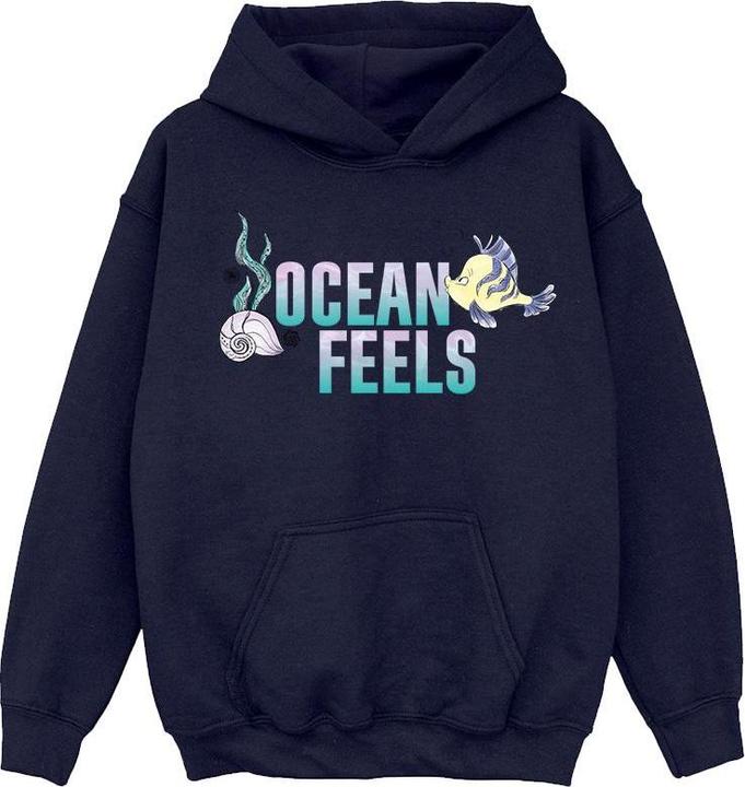 Actual product image Disney Girls The Little Mermaid Ocean Hoodie (128)