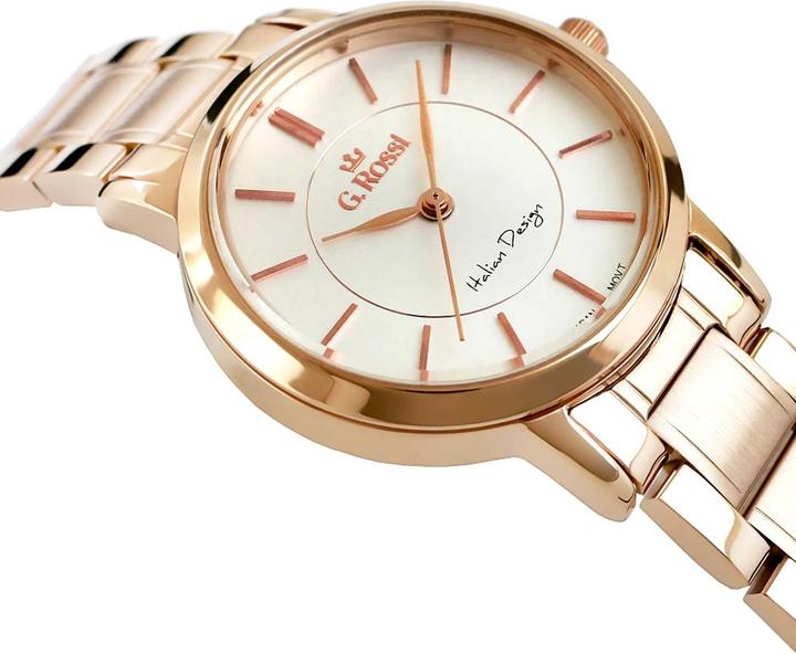 Immagine prodotto Gino Rossi G.Rossi Damenuhr 10524B-4D2 + BOX (Orologio da polso analogico)