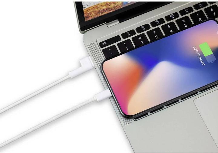 Produktbild Renkforce Schluesselband USB zu Lightning Kabel (0.95 m, 2.50 W)