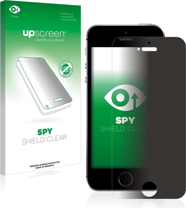 Actual product image upscreen Spy Shield Privacy Protector (1 Piece, Apple iPhone SE)