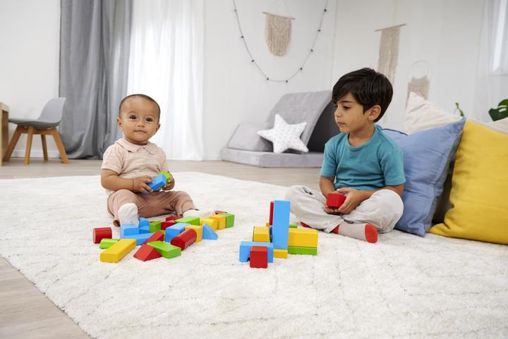 Produktbild Eichhorn Bunte Holzbausteine Baby