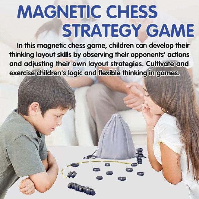 Actual product image MU Classic Magnetic Chess - Magnetsteine verbinden vermeiden