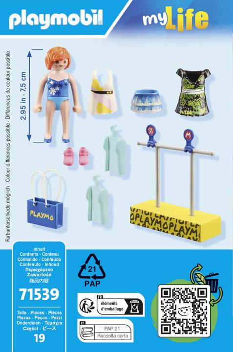 Actual product image Playmobil 71539 Clothes shopping (71539, Playmobil City Life)