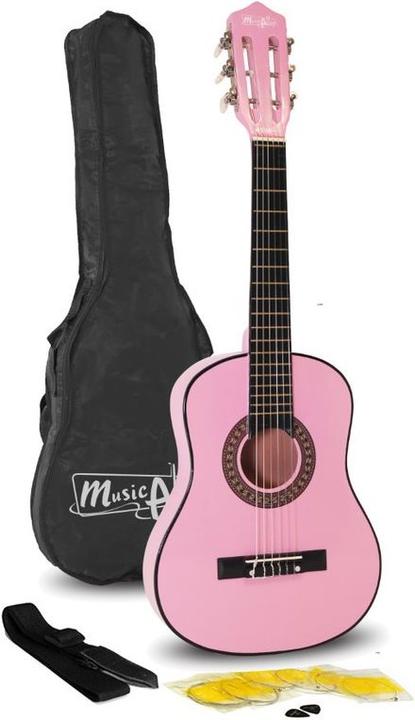 Actual product image PDT Music Alley Junior Class Guitar Pink