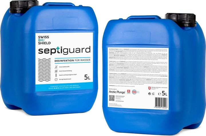 Image du produit SeptiGuard Désinfection de l'eau sans chlore nocif (5000 ml)
