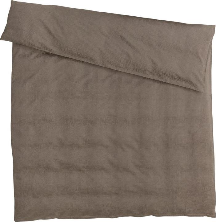 Actual product image Johann Jakob Satin Seersucker (Duvet cover, 160 x 210 cm)