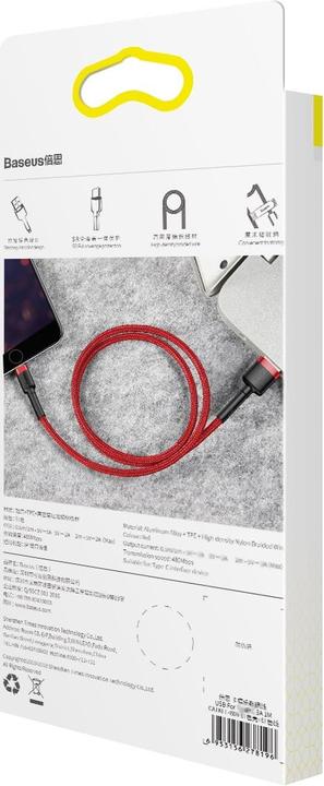 Actual product image Baseus Cafule Series for Apple (2 m, USB 2.0)