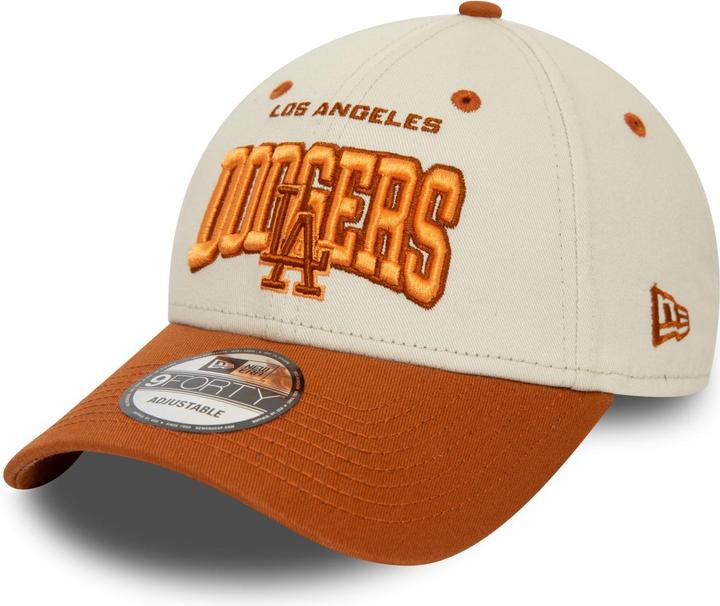 Produktbild New Era 9Forty Adjustable Cap - Ivory Los Angeles Dodgers