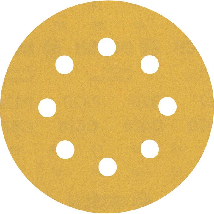 Actual product image Bosch Professional Zubehör Expert C470 Sandpaper with 8 holes for random orbital sander, 115 mm, G 320, 5 pcs. (320)