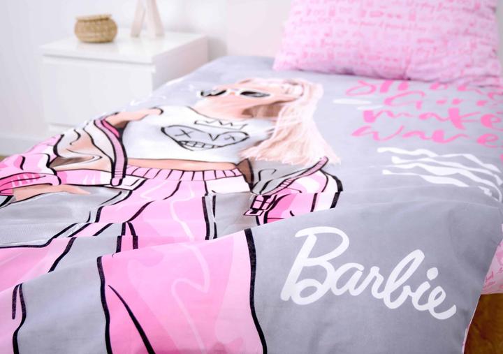 Produktbild Herding Barbie Bettwäsche 65/100+160/210 cm