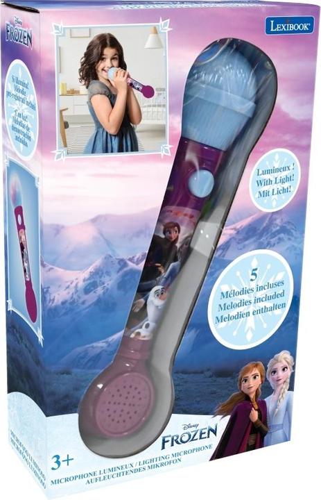 Produktbild Lexibook Disney Eiskönigin Mikrofon mit Licht- und Sound-Effekten