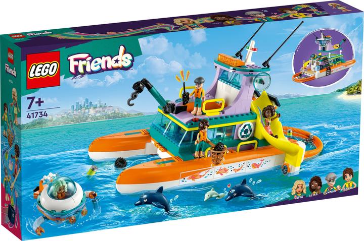 Immagine prodotto LEGO Barca di salvataggio in mare (41734, LEGO Friends)