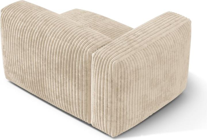 Actual product image Micadoni Modul Left, "Martina", 1 Seat, 121x106x75 Made in Europe (2 person sofa, 3-seater, 4-seater)