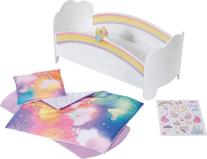 Produktbild Zapf Creation BABY born Regenbogen Bett