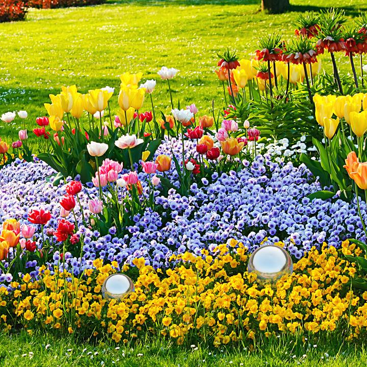 Actual product image Relaxdays 6x garden ball