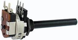 Image du produit OMEG Potentiometre Log Mono Avec Interrupteur 22k