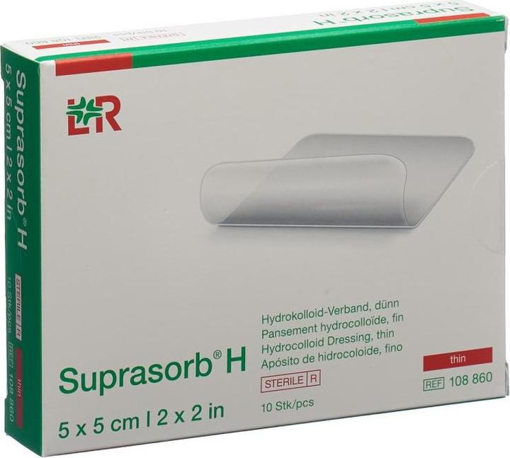 Suprasorb H Hydrokolloid-Verband dünn, 5x5cm (10 Stk) (10 x)