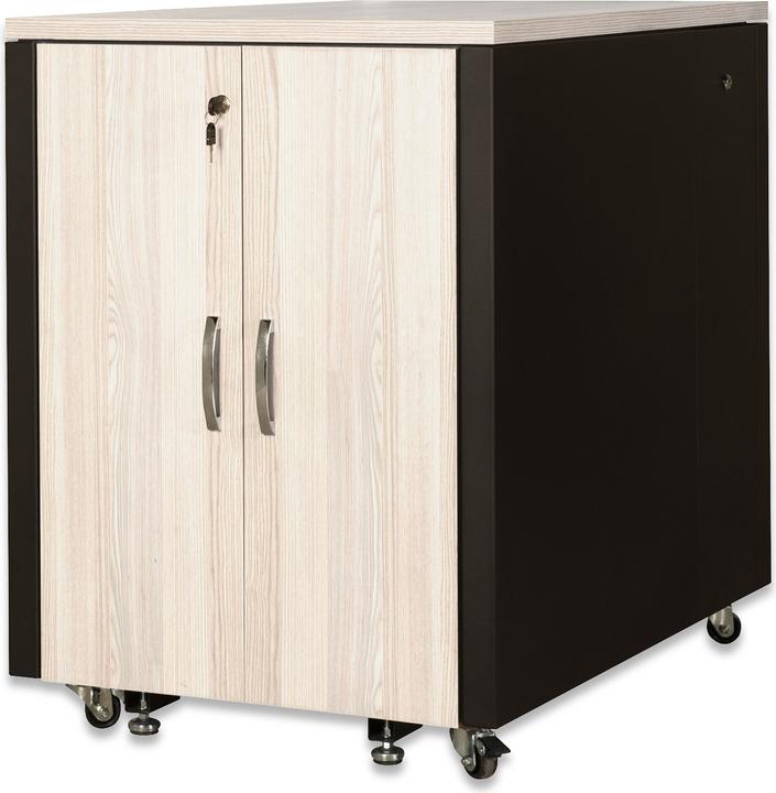 Image du produit Assmann DIGITUS SOUNDproof Armoire 1000x750x1130 mm surface bois érable (17 HE, Rack 19 pouces)