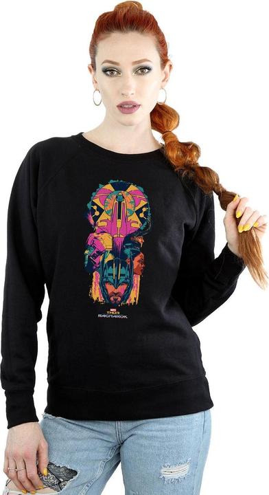 Actual product image Womens/Ladies Thor Ragnarok Character Totem Sweatshirt (XL)
