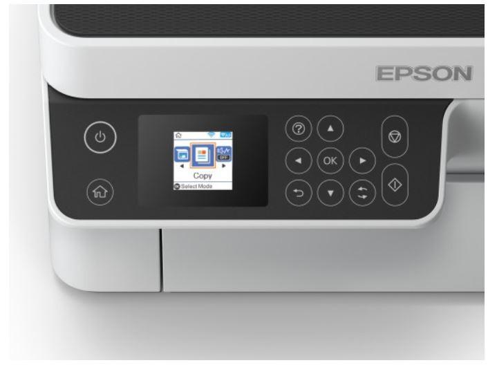 Immagine prodotto Epson Stampante compatta multifunzione EcoTank M2120 Mono, Inkjet, A4, Wi-Fi, Bianco (Inchiostro, Bianco e nero)