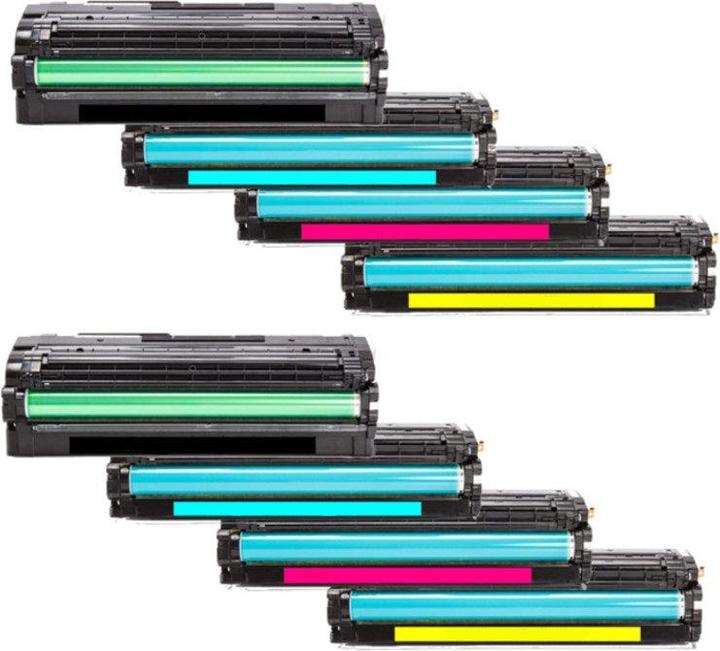 Actual product image Hermex Compatible Samsung CLX-6260ND Premium Line Toner Cartridges (M, C, Y, FC)