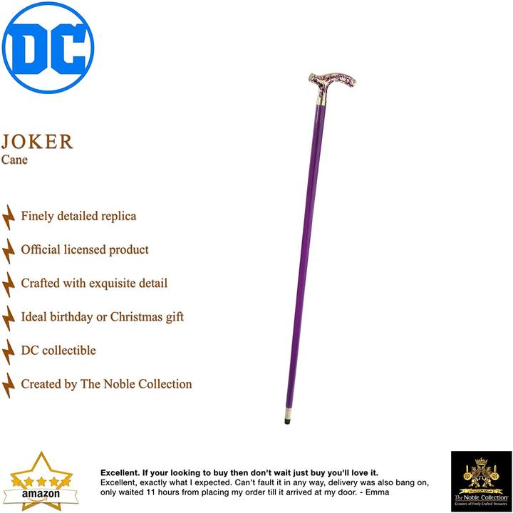 Produktbild Noble Collection Suicide Squad: Jokers Gehstock