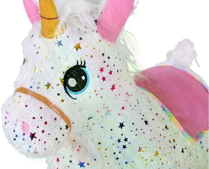 Produktbild Knorrtoys Hüpftier Einhorn bunt inkl. Luftpumpe
