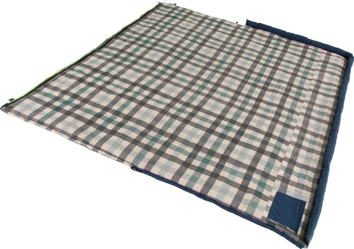 Actual product image Outwell Sleeping bag Camper Lux polyester, dark blue, quantity (235 cm)