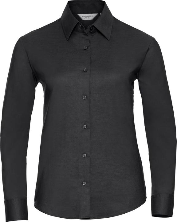Produktbild Russell Collection Easy Care Oxford Bluse Langarm (3XL)