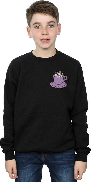 Produktbild Disney Aristocats Marie In Cup Breast Print Sweatshirt Jungen (152, 158)