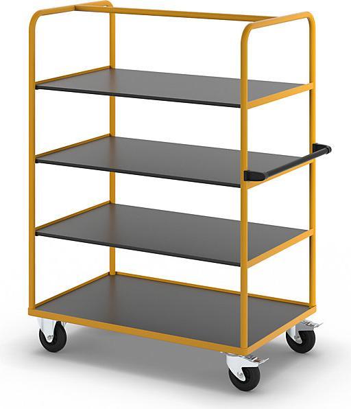 Actual product image kaiserkraft Professional shelf and tier trolley (350 kg)