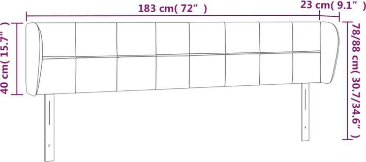 Produktbild VidaXL Kataleya (183 x 23 x 88 cm)