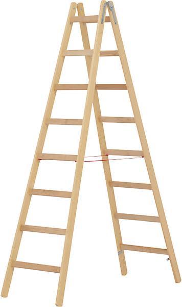 Immagine prodotto kaiserkraft Scaletta di legno (Scala doppia)