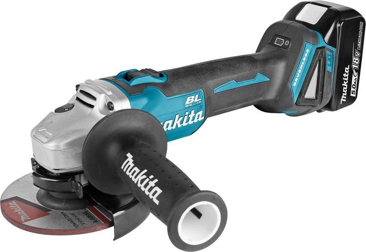 Image du produit Makita DGA504RTJ, 2 batteries (125 mm)