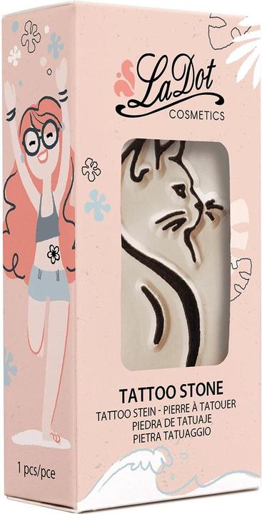 Actual product image Ladot Tattoo stamp cat medium