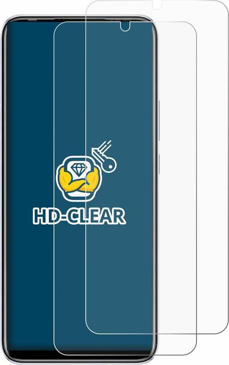 Actual product image BROTECT Screen Protector Clear (2 Piece, Infinix Hot 10 Play)